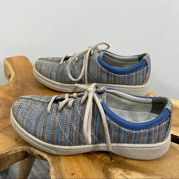 Dansko Textured Brandi Canvas Sneaker Shoe Size 36 - Picture 4 of 13